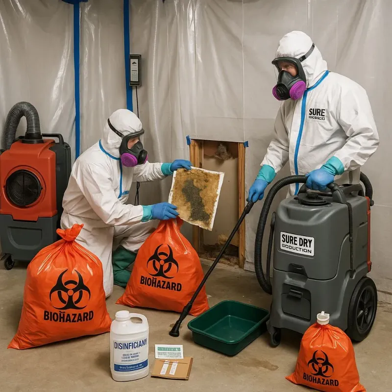 Contaminated Water Handling Protocols process in Decatur, WI