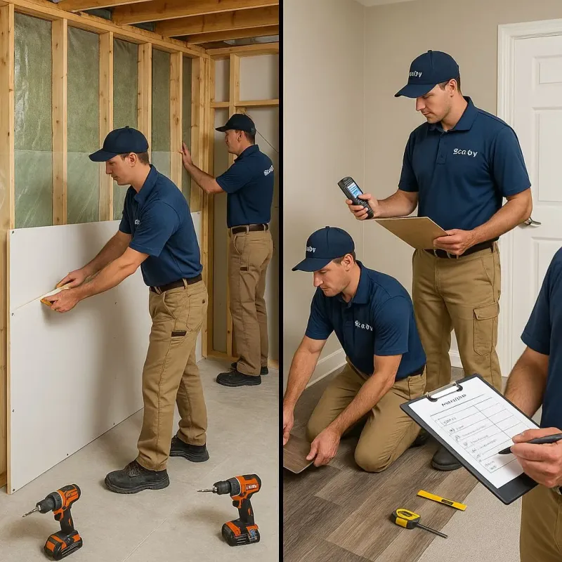 Repairs and Reconstruction process in Decatur, WI